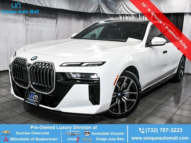 used 2024 BMW 740 car, priced at $71,888