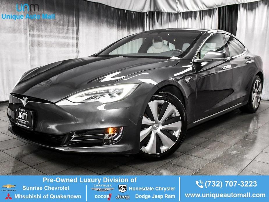used 2021 Tesla Model S car, priced at $47,888