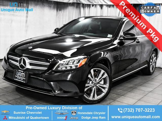 used 2021 Mercedes-Benz C-Class car, priced at $18,888