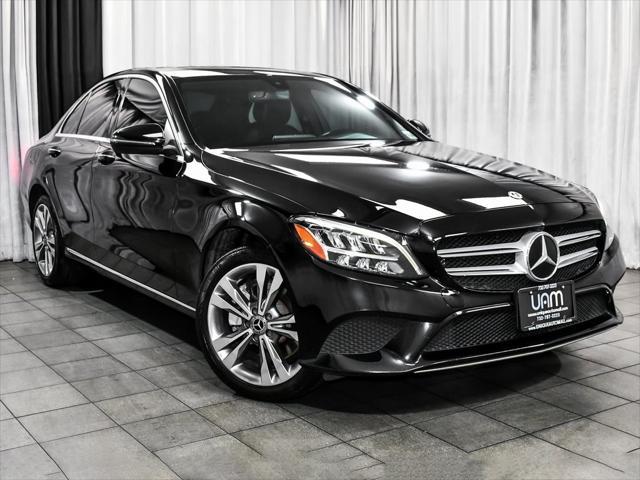 used 2021 Mercedes-Benz C-Class car, priced at $18,777