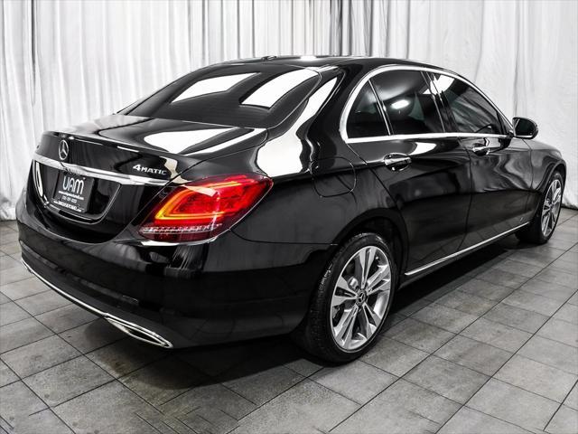 used 2021 Mercedes-Benz C-Class car, priced at $18,888