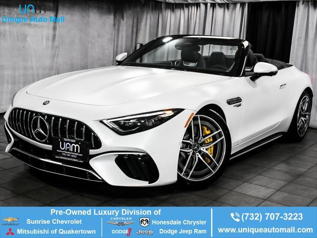 used 2023 Mercedes-Benz AMG SL 63 car, priced at $139,888