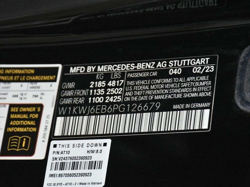 used 2023 Mercedes-Benz AMG C 43 car, priced at $44,888