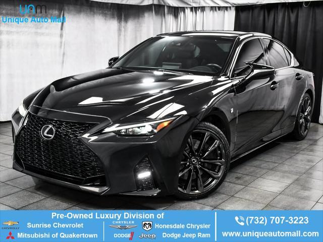 used 2021 Lexus IS 350 car, priced at $32,888