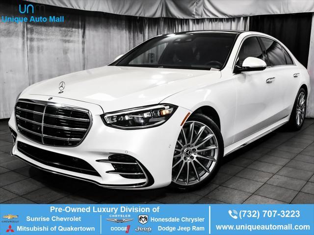 used 2022 Mercedes-Benz S-Class car, priced at $79,555