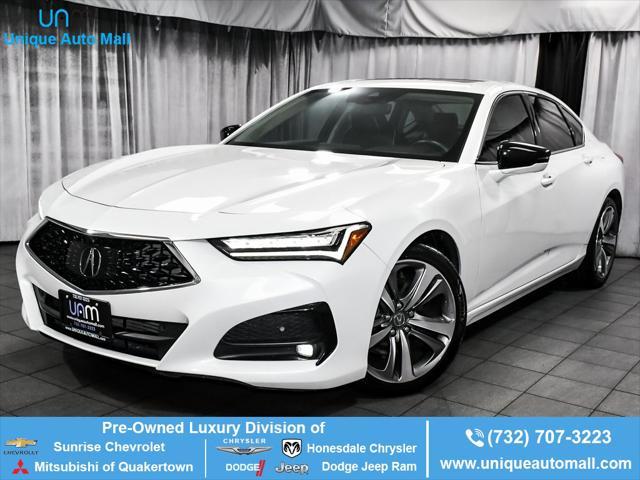 used 2021 Acura TLX car, priced at $25,888