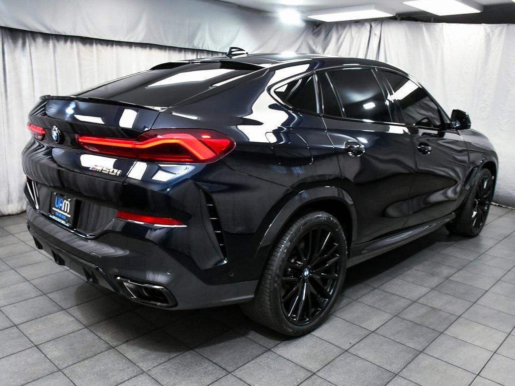used 2023 BMW X6 car, priced at $59,888
