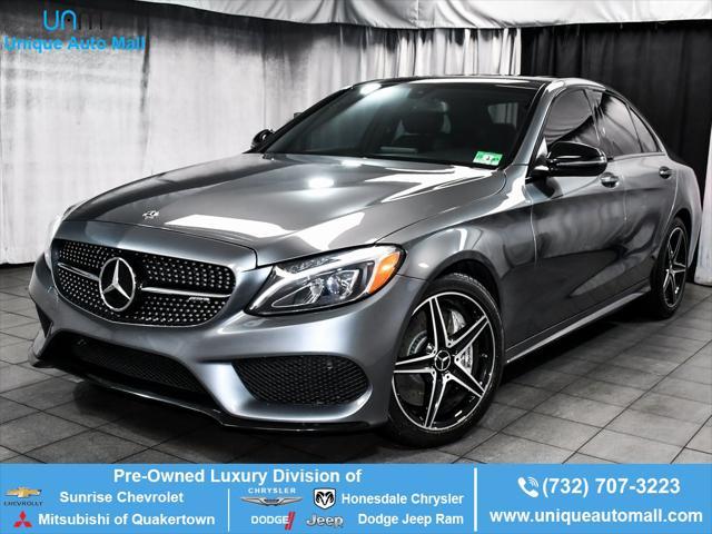 used 2018 Mercedes-Benz AMG C 43 car, priced at $26,888