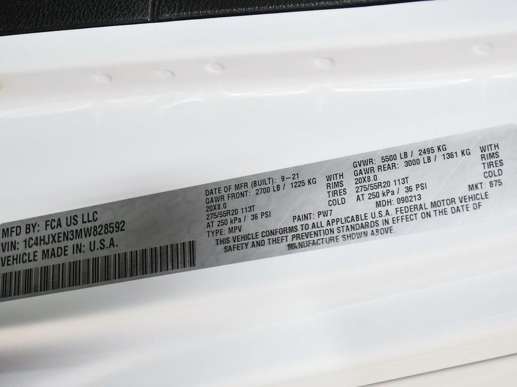 used 2021 Jeep Wrangler Unlimited car, priced at $32,888