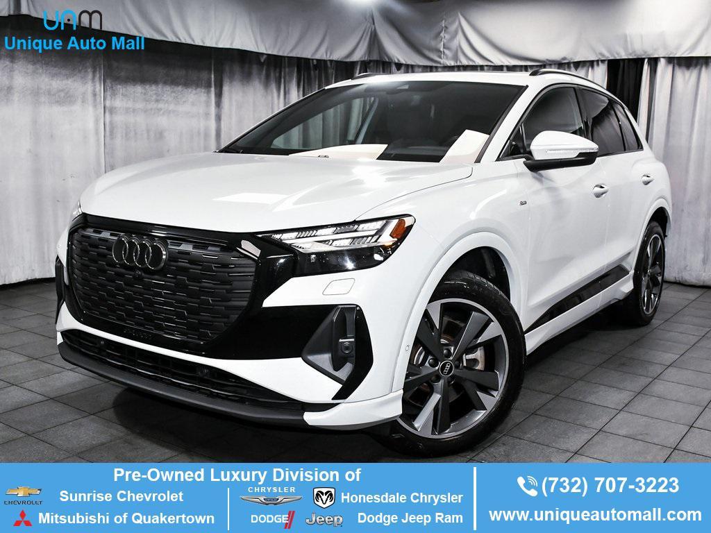 used 2024 Audi Q4 e-tron car, priced at $27,888