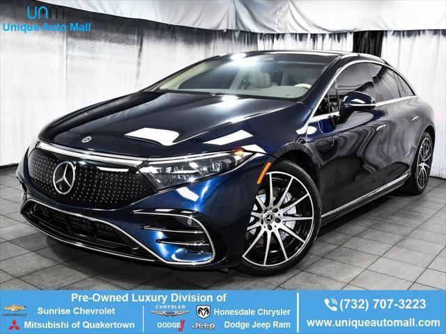 used 2023 Mercedes-Benz EQS 580 car, priced at $58,888