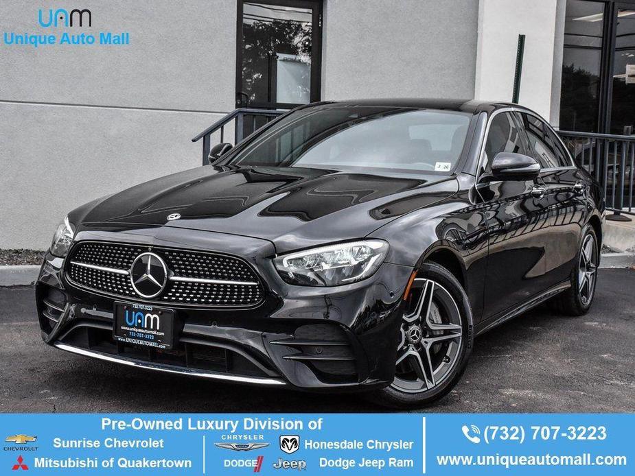 used 2021 Mercedes-Benz E-Class car, priced at $39,888