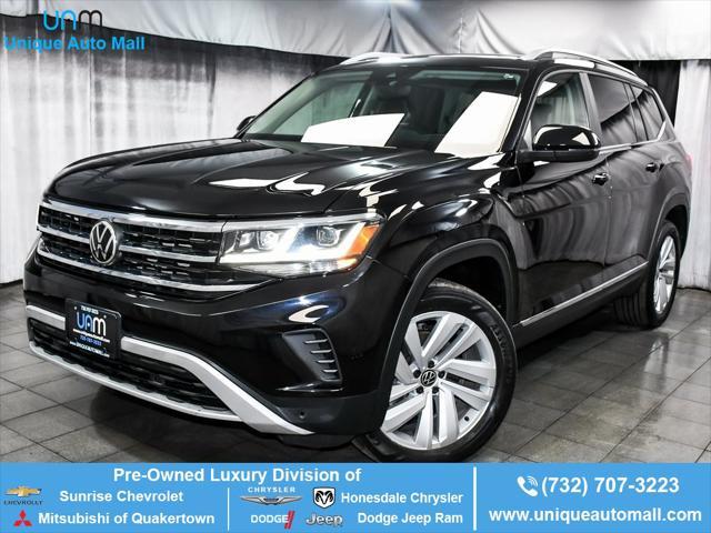 used 2021 Volkswagen Atlas car, priced at $24,888