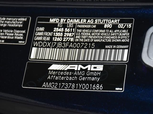 used 2015 Mercedes-Benz S-Class car, priced at $44,888