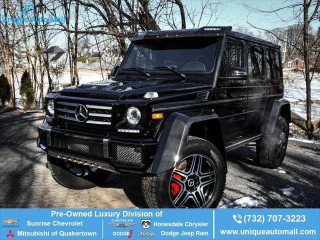 used 2018 Mercedes-Benz G 550 4x4 Squared car, priced at $139,888