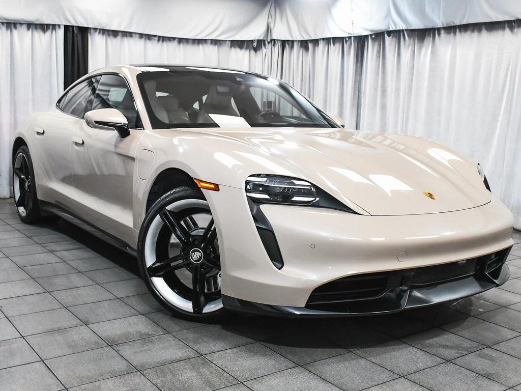used 2021 Porsche Taycan car, priced at $74,888