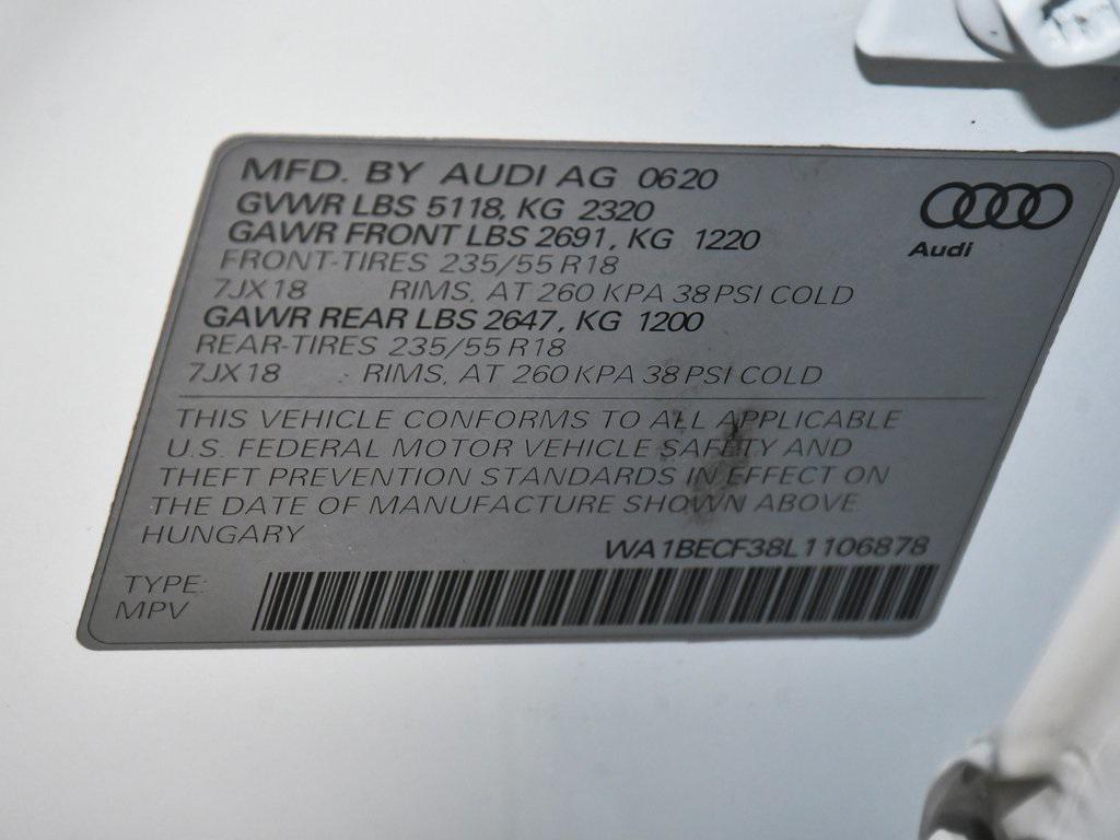 used 2020 Audi Q3 car, priced at $18,888