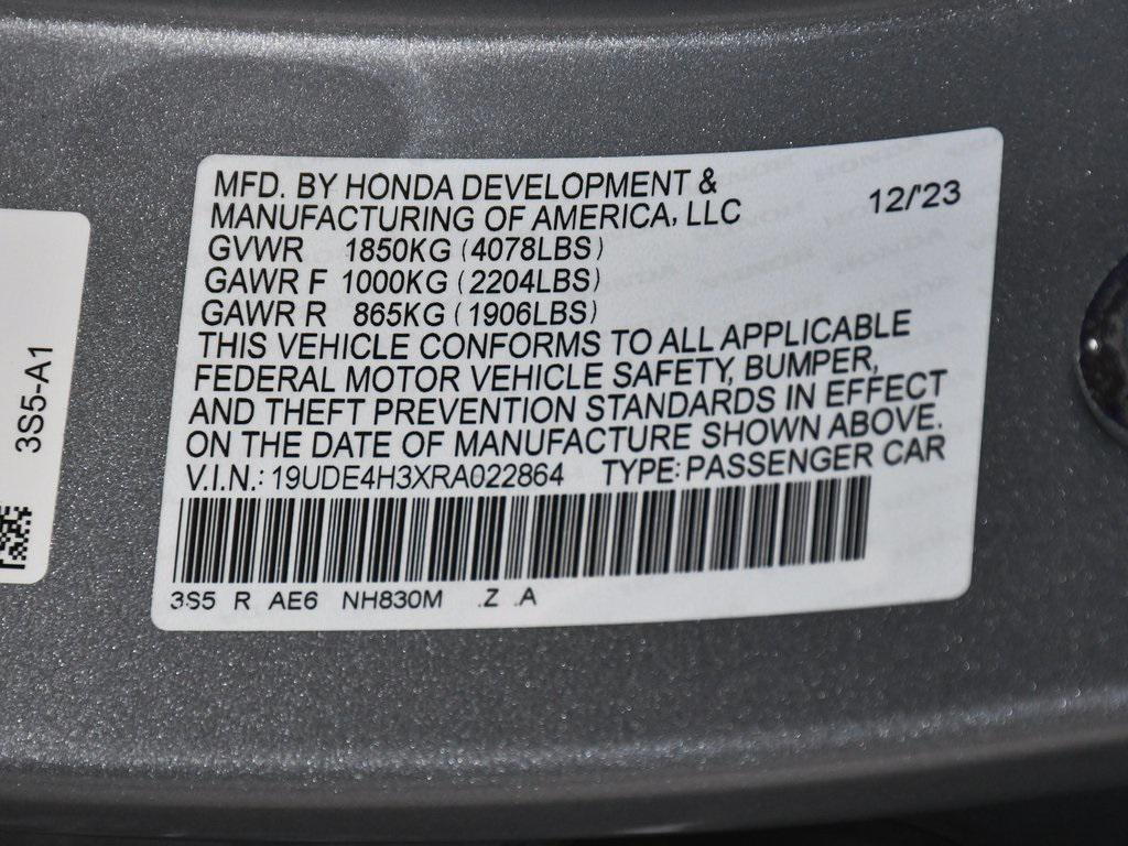 used 2024 Acura Integra car, priced at $27,555