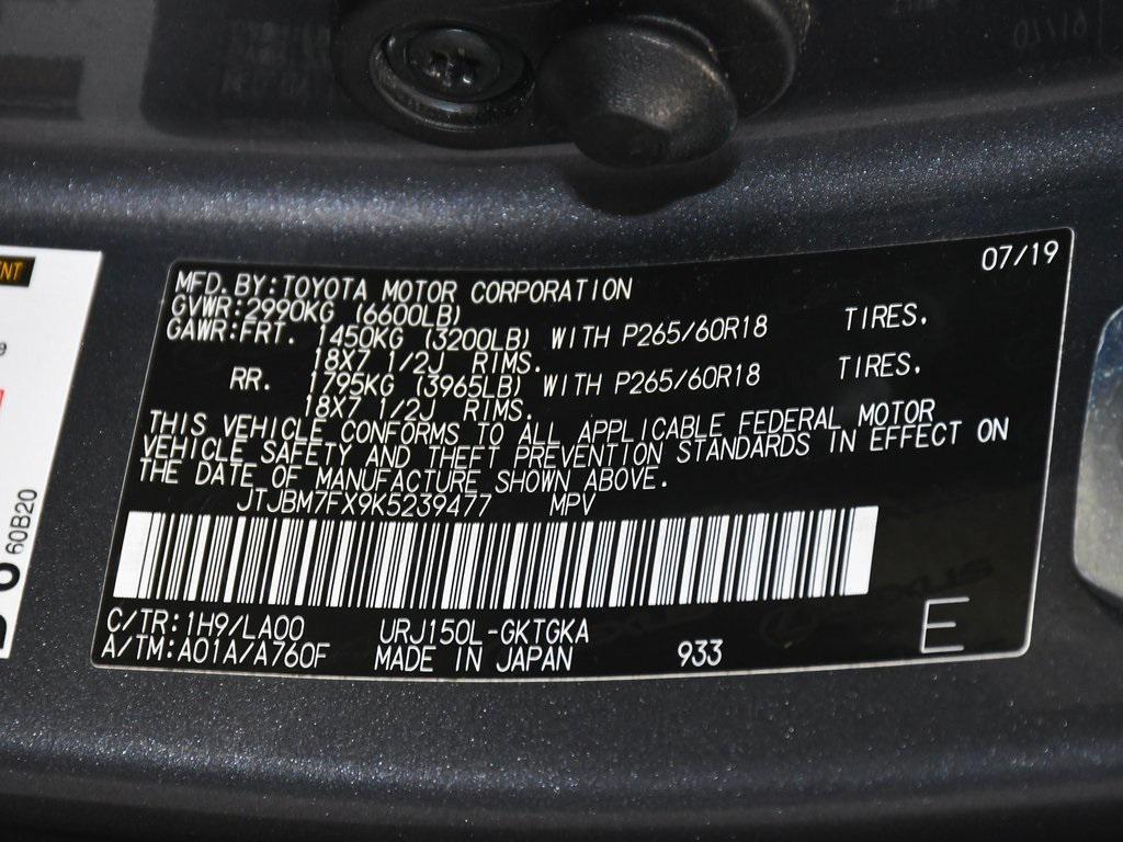 used 2019 Lexus GX 460 car, priced at $26,888