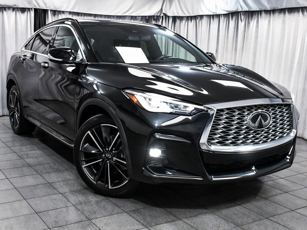 used 2022 INFINITI QX55 car, priced at $27,990
