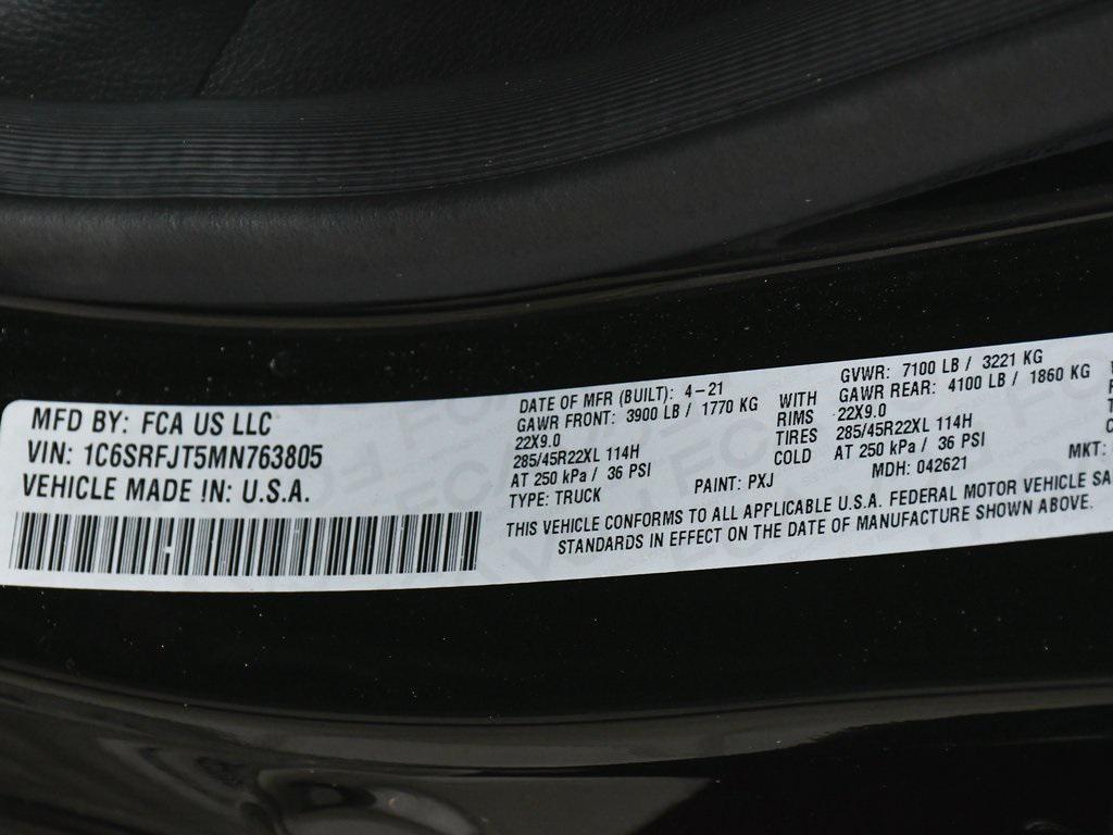 used 2021 Ram 1500 car, priced at $33,990