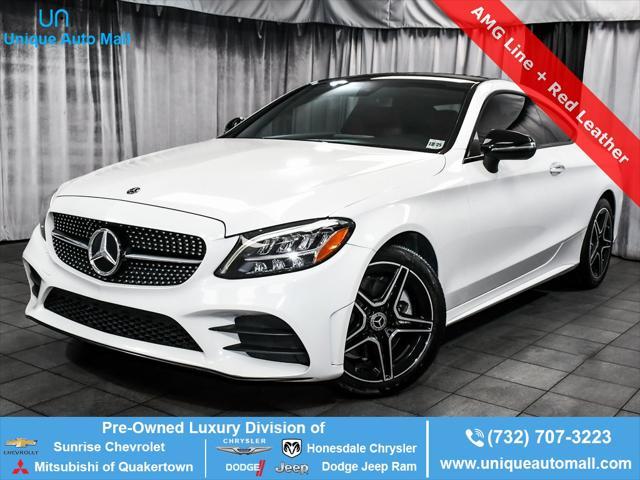 used 2021 Mercedes-Benz C-Class car, priced at $26,888