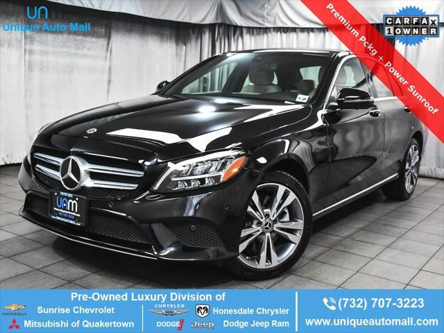 used 2021 Mercedes-Benz C-Class car, priced at $23,888