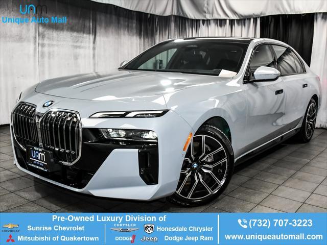 used 2024 BMW 740 car, priced at $73,555