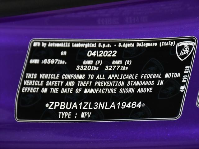 used 2022 Lamborghini Urus car, priced at $188,888