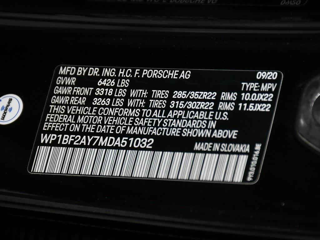 used 2021 Porsche Cayenne car, priced at $55,777