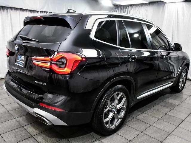 used 2022 BMW X3 car, priced at $29,555