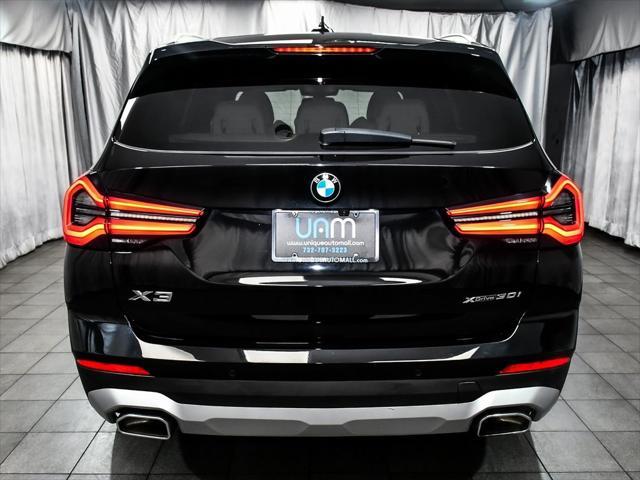 used 2022 BMW X3 car, priced at $29,555