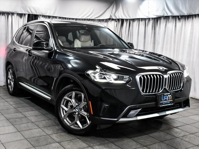 used 2022 BMW X3 car, priced at $29,555