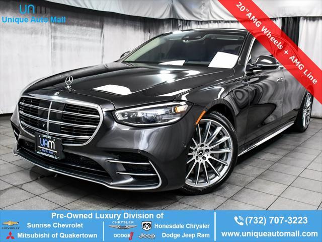 used 2021 Mercedes-Benz S-Class car, priced at $59,888