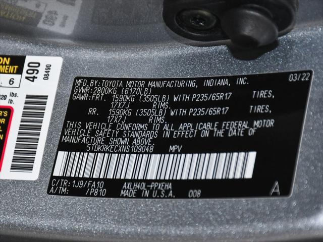 used 2022 Toyota Sienna car, priced at $35,555