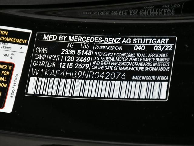 used 2022 Mercedes-Benz C-Class car