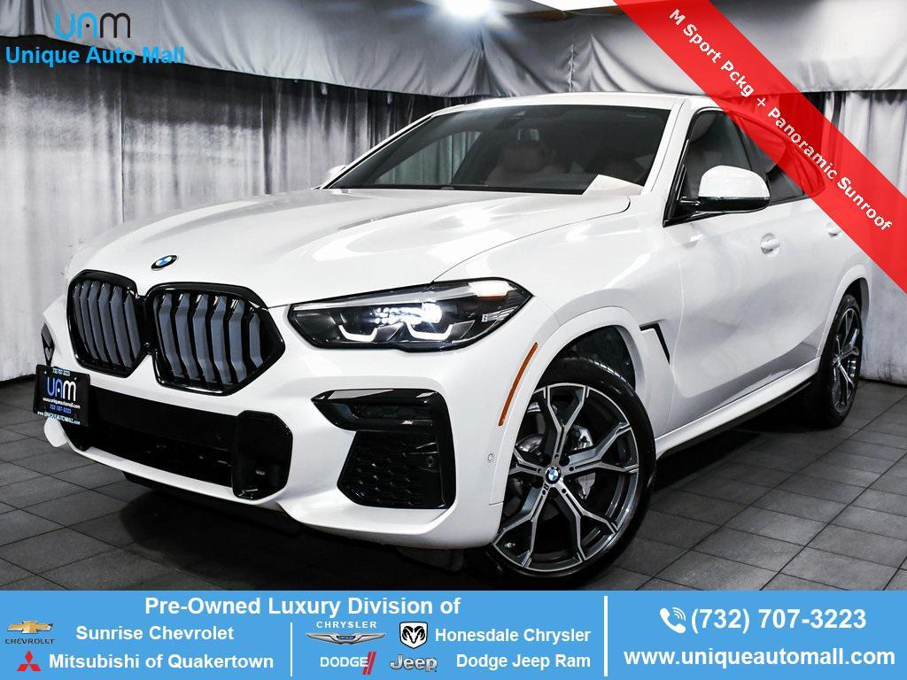 used 2023 BMW X6 car, priced at $48,444