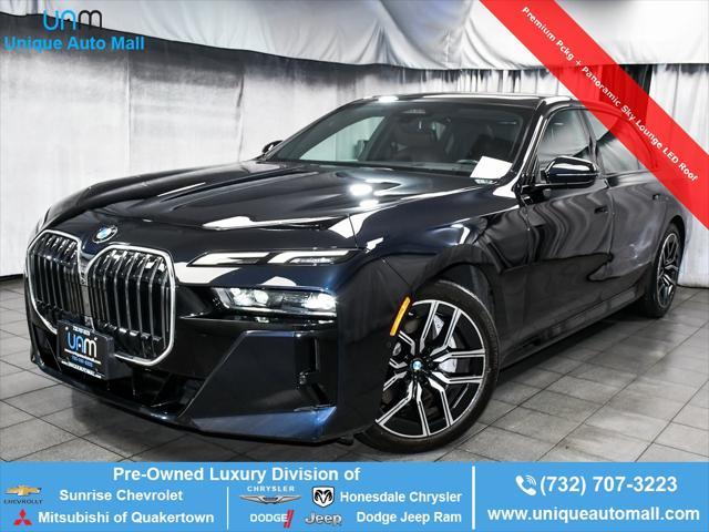 used 2024 BMW 740 car, priced at $73,888