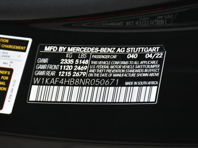 used 2022 Mercedes-Benz C-Class car, priced at $29,888