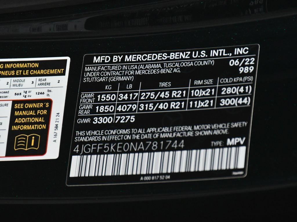 used 2022 Mercedes-Benz GLS 450 car, priced at $43,888