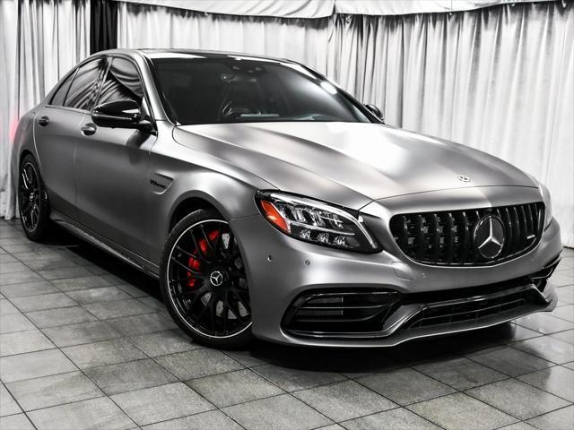 used 2020 Mercedes-Benz AMG C 63 car, priced at $53,888