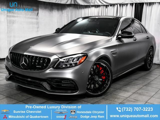 used 2020 Mercedes-Benz AMG C 63 car, priced at $53,888