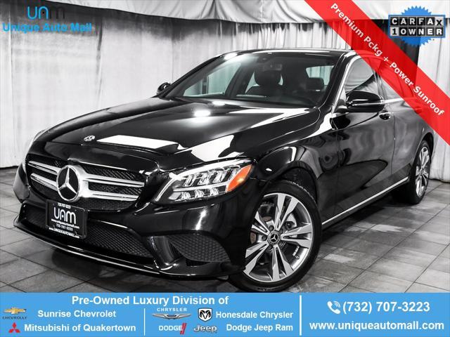 used 2021 Mercedes-Benz C-Class car, priced at $24,888