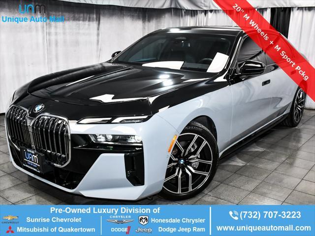 used 2024 BMW 740 car, priced at $74,888