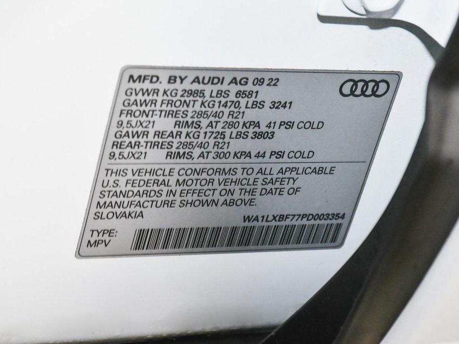 used 2023 Audi Q7 car, priced at $49,555