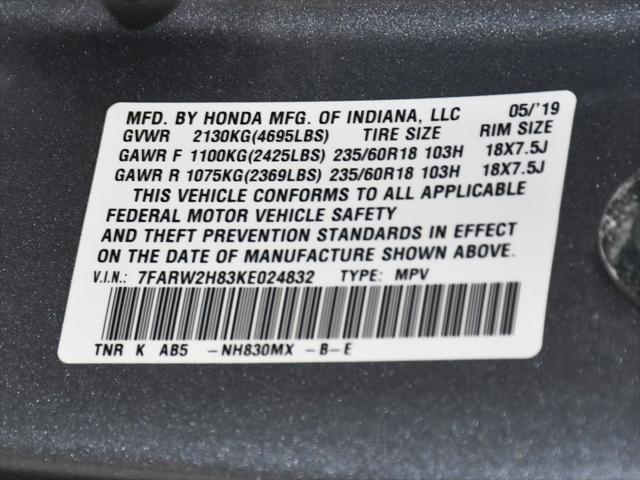 used 2019 Honda CR-V car, priced at $24,888