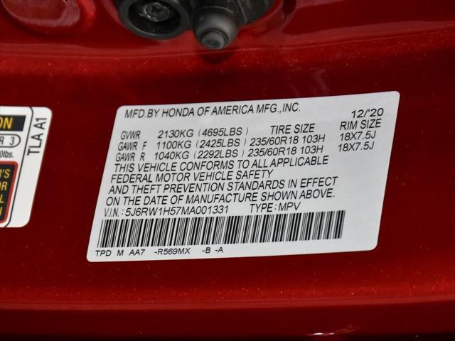 used 2021 Honda CR-V car