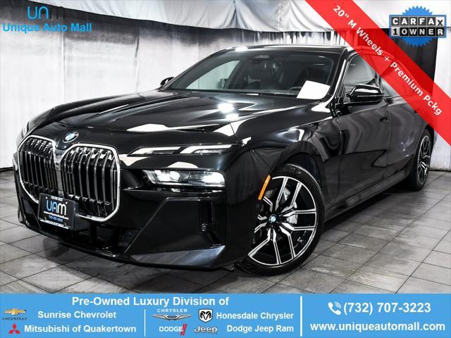 used 2024 BMW 740 car, priced at $73,888