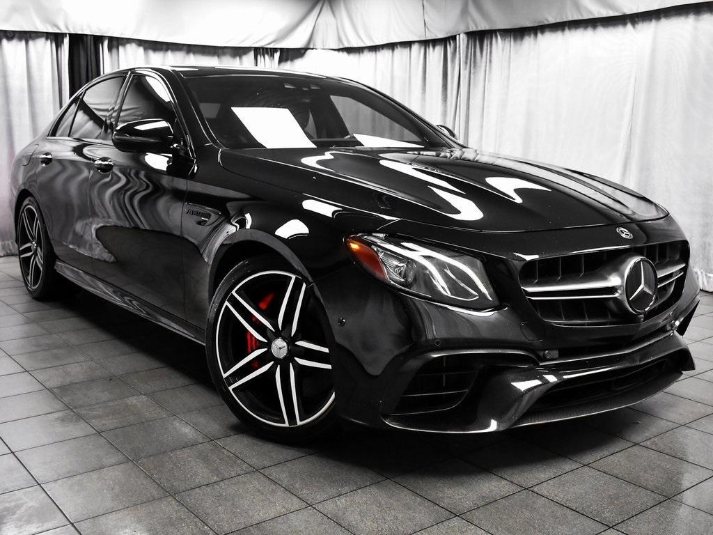 used 2018 Mercedes-Benz AMG E 63 car, priced at $44,444