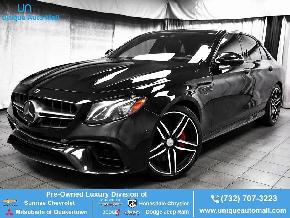used 2018 Mercedes-Benz AMG E 63 car, priced at $48,888